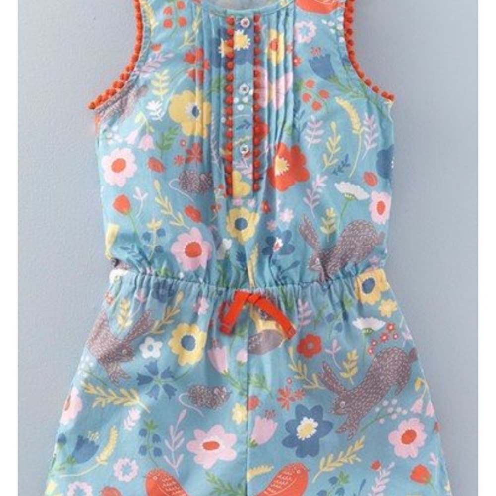 Mini Boden animal romper 3-4